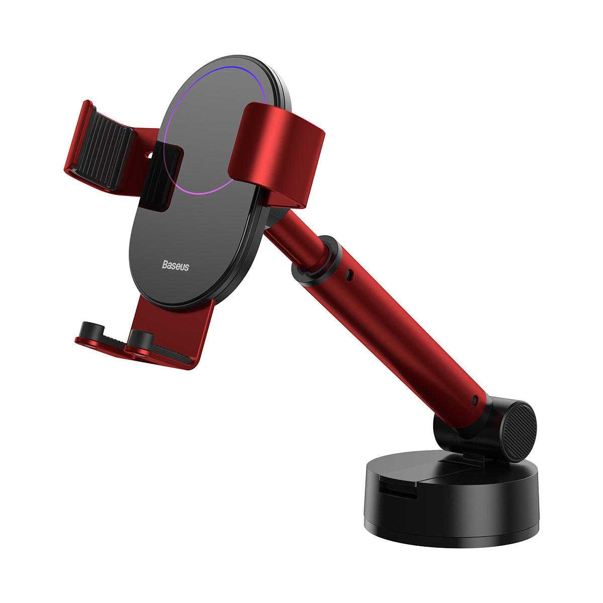 Baseus Gravity Car Mount Dashboard Windshield Phone Bracket Holder Red (SUYL-JY09)