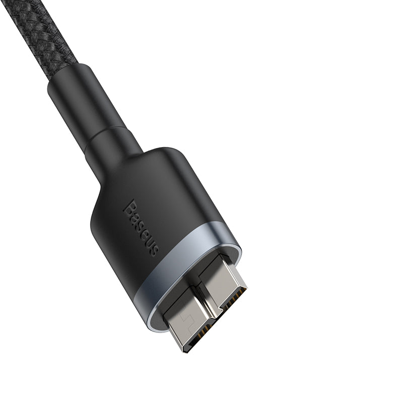 Baseus Cafule Converter Cable USB 3.0 Male To Micro-B 1M - Dark Grey (CADKLF-D0G)