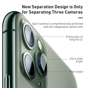 Baseus Gem Camera Lens Protective Film for iPhone 11 Pack Of 2 Pcs