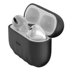 Baseus Shell Pattern Silica Gel Case For Pods Pro Grey Color WIAPPOD-BK0G
