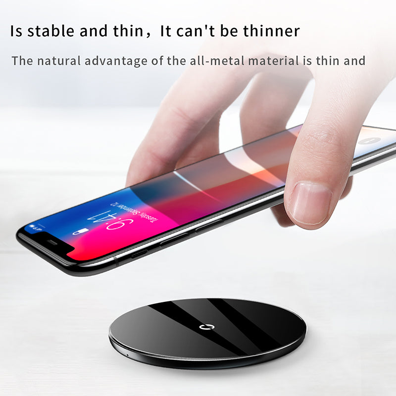 Baseus 10W Simple Wireless Charger for Qi Enabled Mobile Phones WXJK-E01