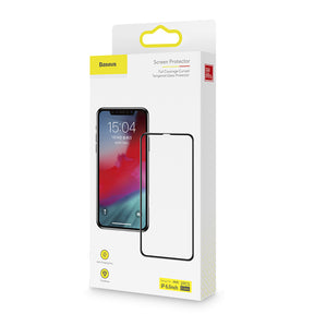 Baseus 0.3mm Full-Screen And Full-Glass Tempered Glass Film (Pack Of 2)for iPhone 11(SGAPIPHS-KC01)