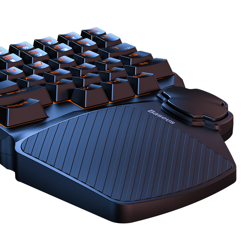 Baseus Gamo One-Handed Gaming Keyboard Black (GMGK01-01)