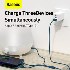 Baseus Superior Series Fast Charging Data Cable USB To M+L+C 3.5A 1.5M  (CAMLTYS-02)