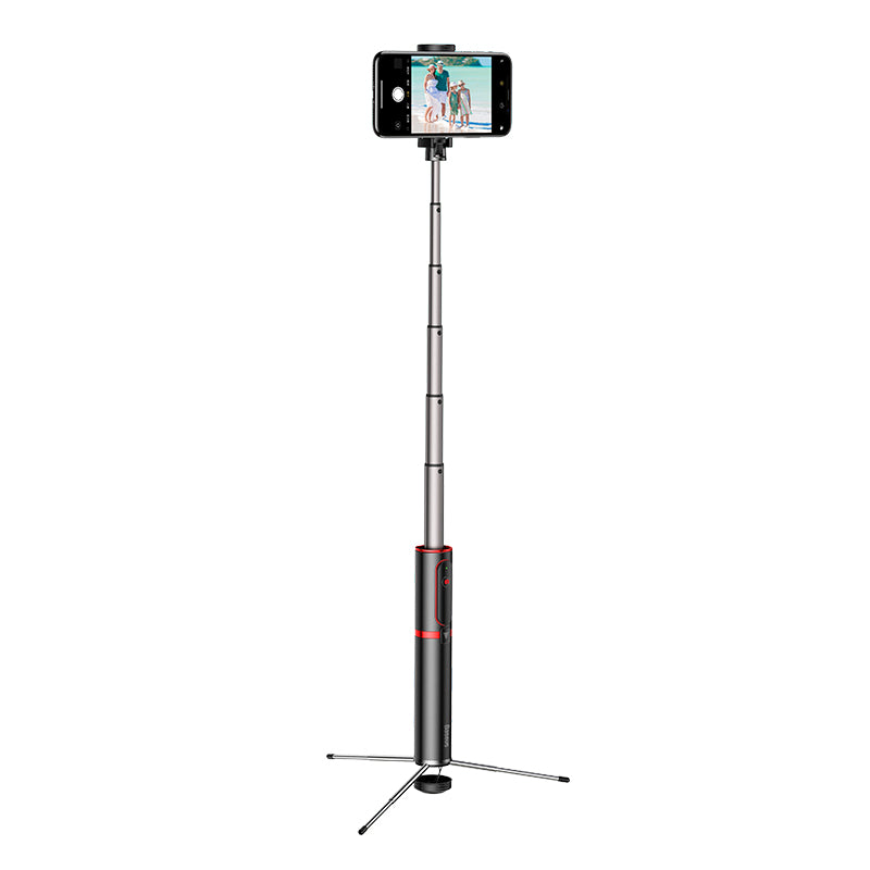 Baseus Fully Folding Selfie Stick Black+Red (SUDYZP-D19)