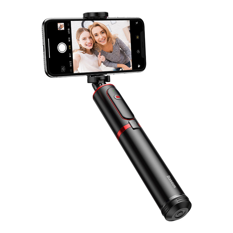 Baseus Fully Folding Selfie Stick Black+Red (SUDYZP-D19)