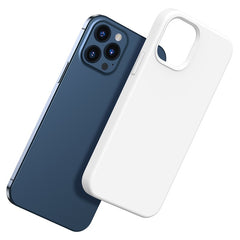 Baseus Liquid Silica Gel Magnetic Magsafe Case For iPhone 12 Models (Full Coverage Tempered Glass + Cleaning Kit) Combo Pack