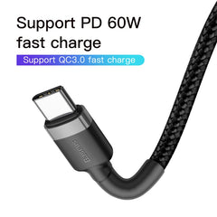 Baseus Cafule Type-C Pd2.0 60W Flash Charging Data Line (20V 3A)
