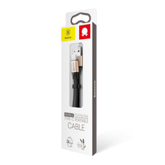 Baseus Nimble Flat Portable USB / USB-C Powerbank Cable With Buckle 2A 0.23M (CATBMJ-01)