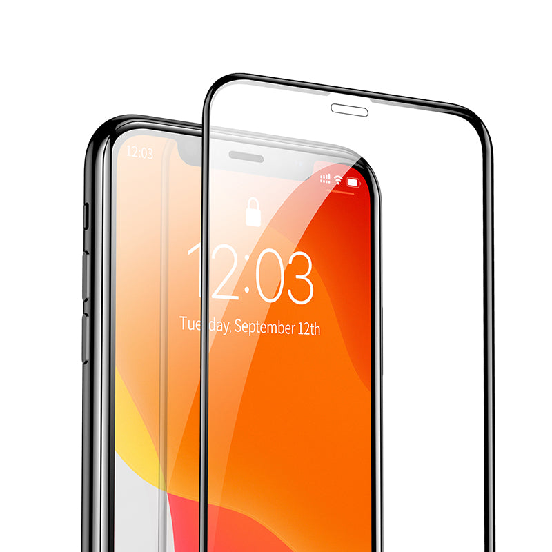 Baseus 0.3mm Full-Screen And Full-Glass Tempered Glass Film (Pack Of 2)for iPhone 11(SGAPIPHS-KC01)