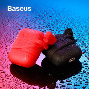 Baseus Silicone Protective Airpod Case With Magnetic Sling (Baseus Airpod Case with Sling)