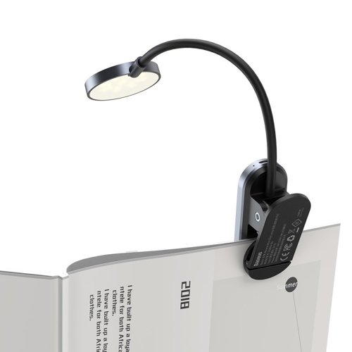 Baseus Mini lamp LED lamp With Clip Gray (DGRAD-0G)