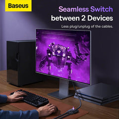 Baseus AirJoy Series2-in-1 BidirectionalHDMI Switch B01331105111-01