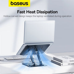 Baseus UltraStable Pro SeriesRotatable And Foldable Laptop Stand- B10059900811-00