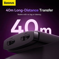Baseus AirJoy Series 2-in-1 Bidirectional HDMI Switch - Cluster Black-B01331105111-00