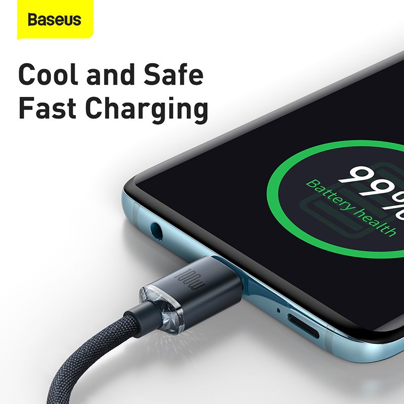 Baseus Crystal Shine cable USB-C to USB-C-CAJY000605