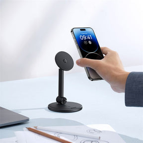 Holder Baseus Magnetic Desktop Phone Stand MagPro (black) B10564100121-00