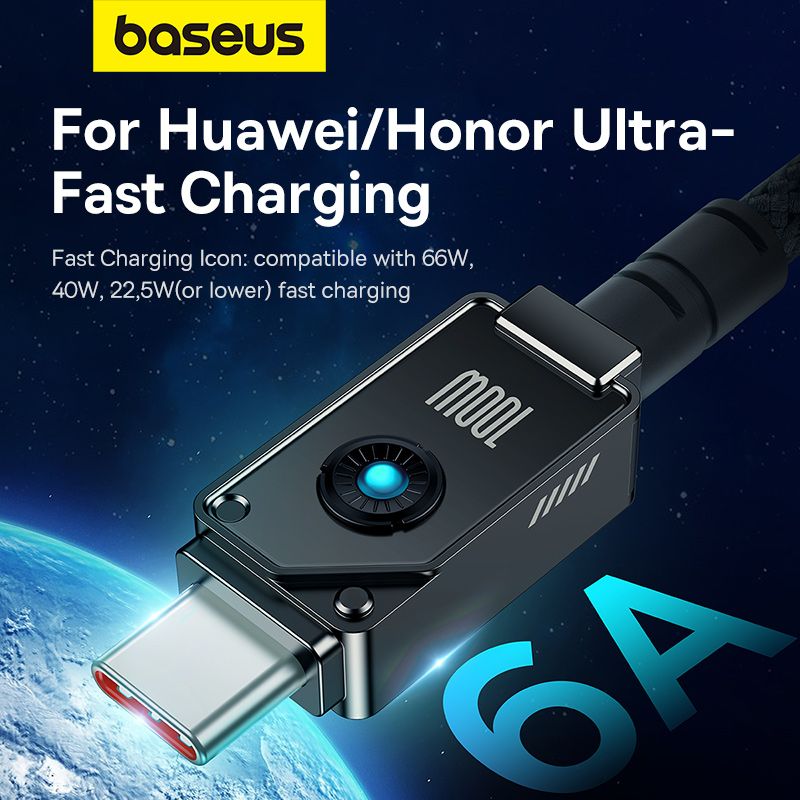 Baseus Unbreakable Series Fast Charging Data Cable USB to Type-C - P10355801111-01